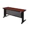 Fusion Fusion Training Tables, 72 W, 24 L, 29 H, Wood, Metal Top MFTT7224CH - alternate 2